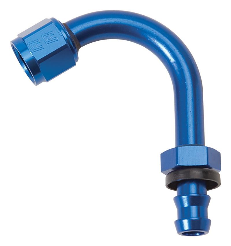Russell Performance -10 AN Twist-Lok 120 Degree Hose End (1-1/4in Radius) 624280 Main Image
