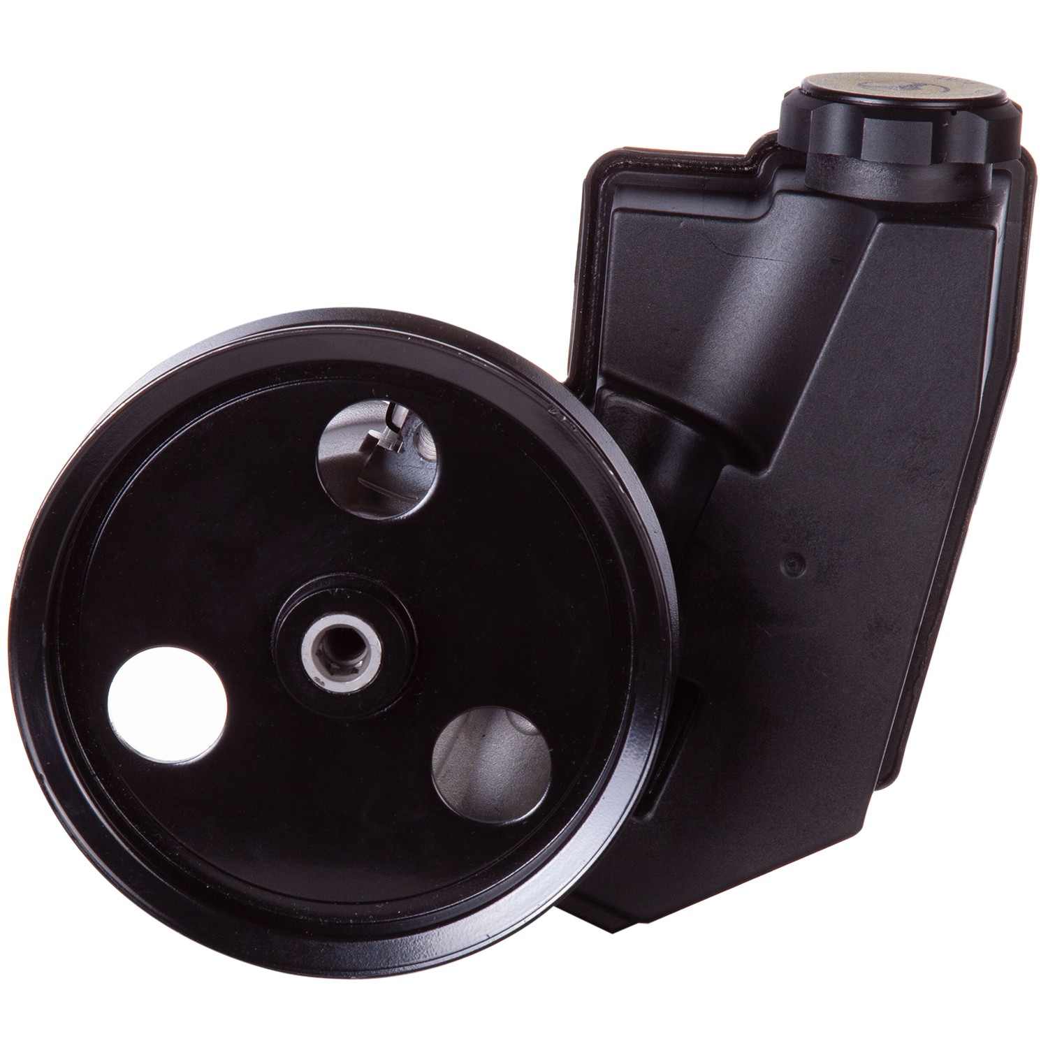 PWR New Power Steering Pump With Pulley and Reservoir  top view frsport 60-5022PR