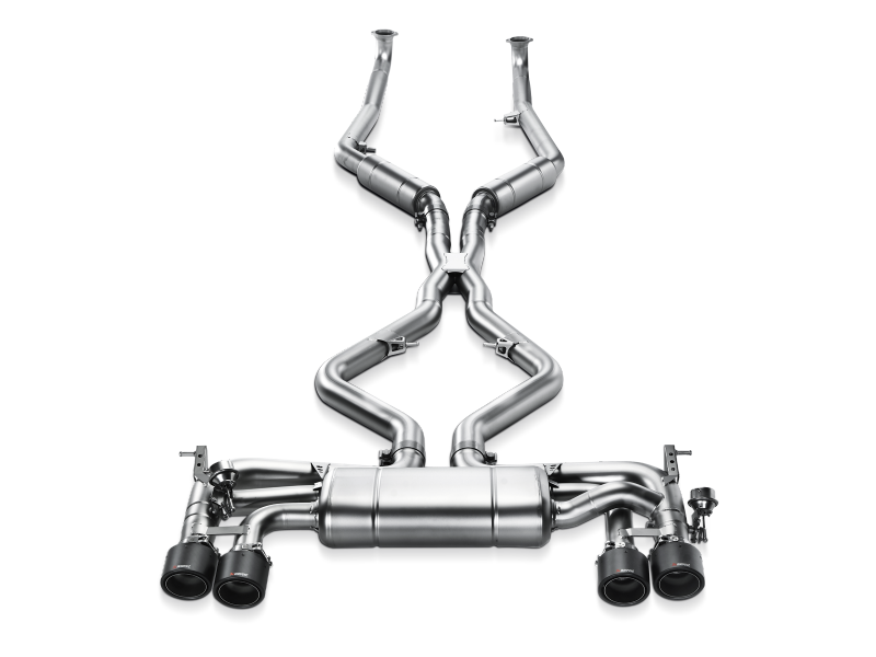 Akrapovic 09-14 BMW X5M (E70) Evolution Line Cat Back (Titanium) (Req. Tips) M-BM/T/1H Main Image