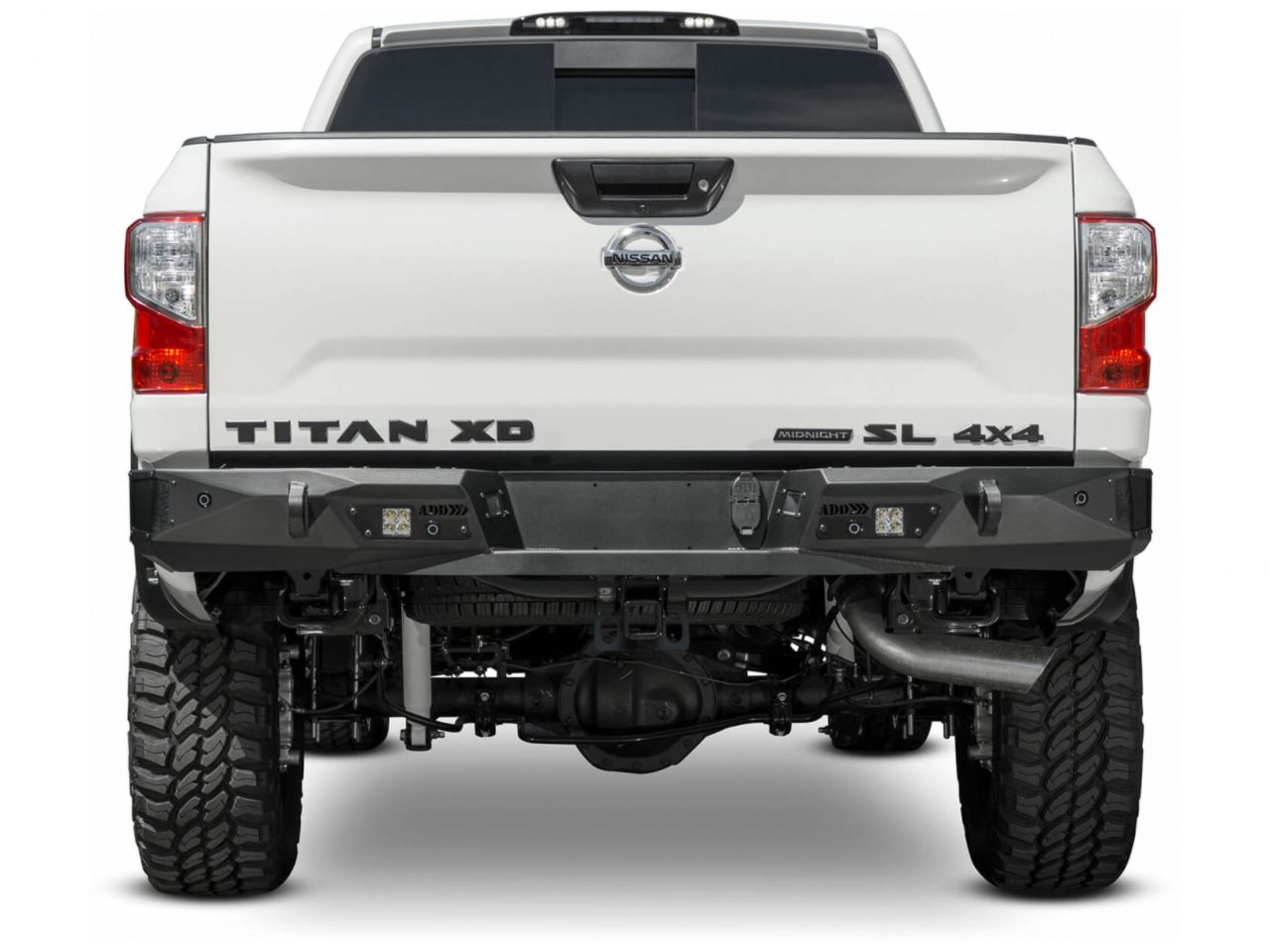 Addictive Desert Designs 16-18 Nissan Titan XD Stealth Fighter Rear Bumper