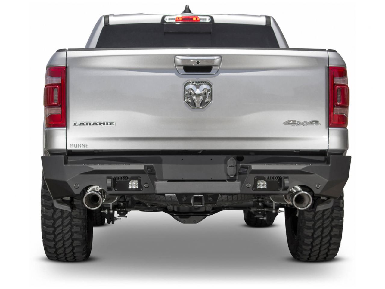 Addictive Desert Designs 2019 Ram 1500 Hammer Black Stealth Fighter Rear Bumper