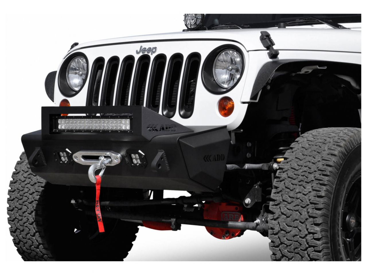 Addictive Desert Designs 2007 - 2018 Jeep JK Mlodular Stealth Fighter Rock Caps