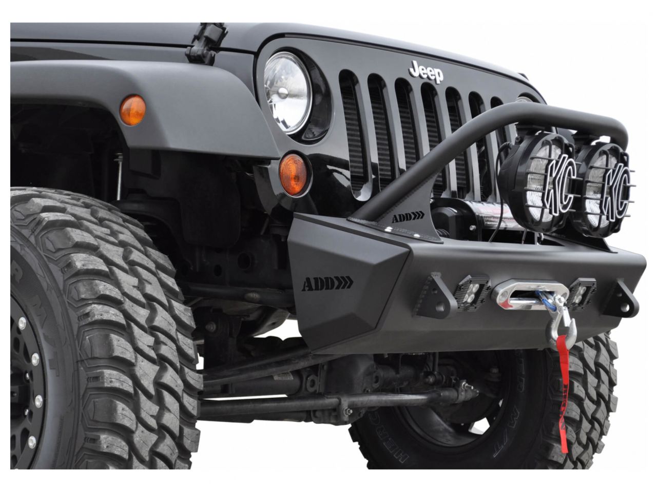 Addictive Desert Designs 2007 - 2018 Jeep JK Mlodular Stealth Fighter Rock Caps