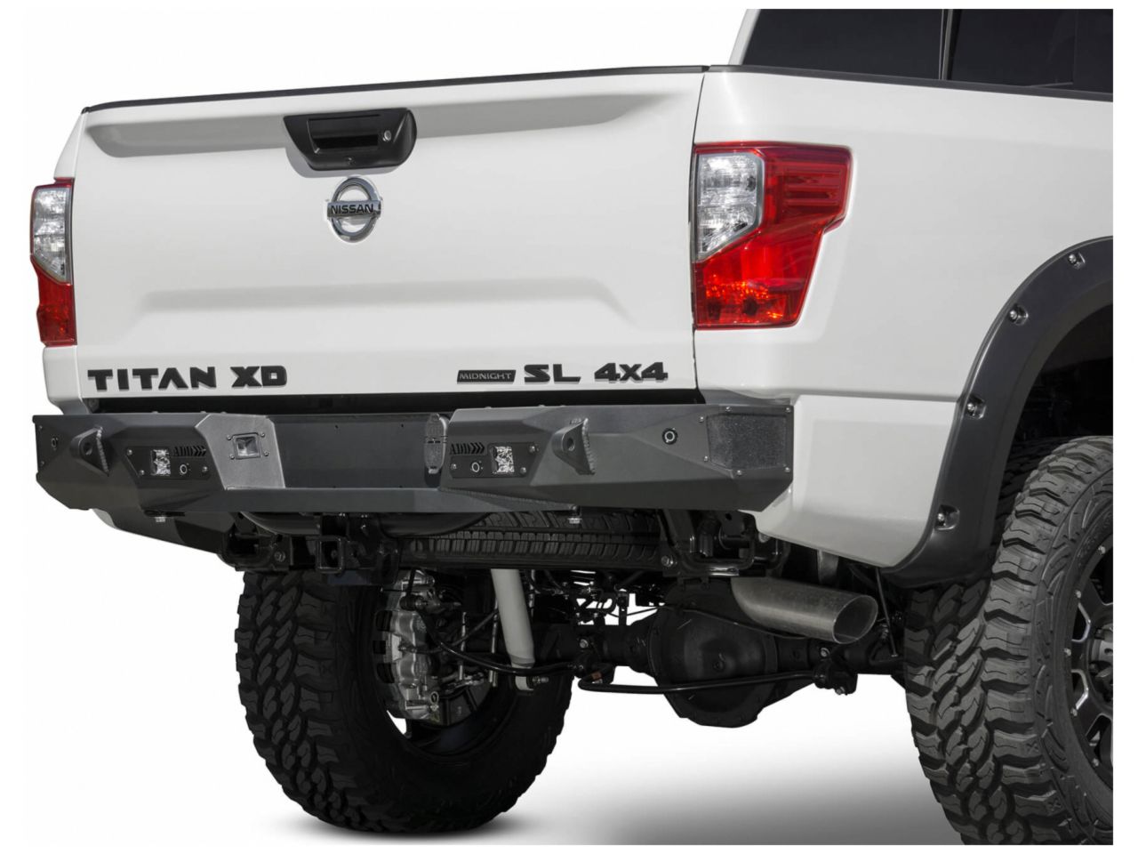 Addictive Desert Designs 16-18 Nissan Titan XD Stealth Fighter Rear Bumper