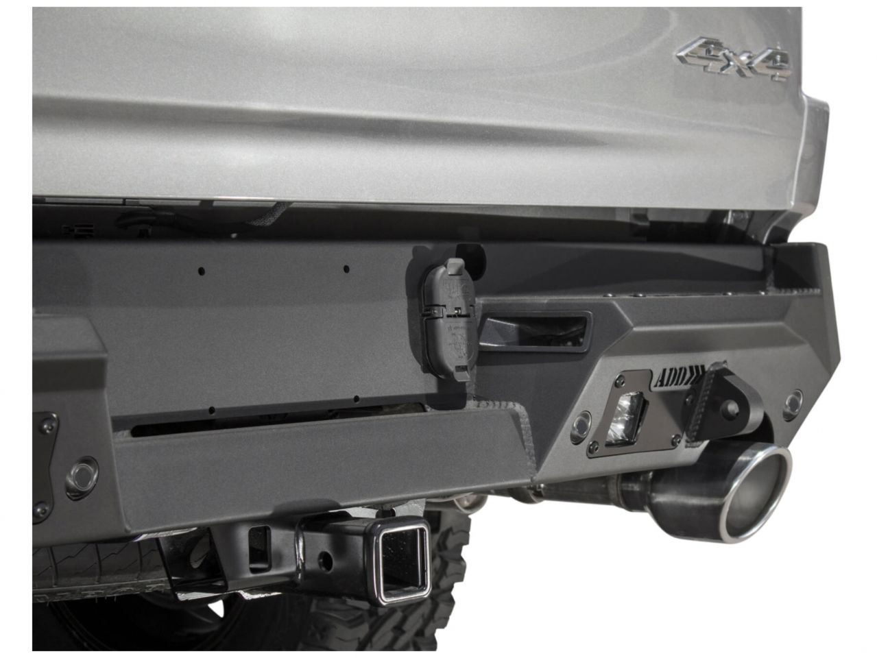 Addictive Desert Designs 2019 Ram 1500 Hammer Black Stealth Fighter Rear Bumper