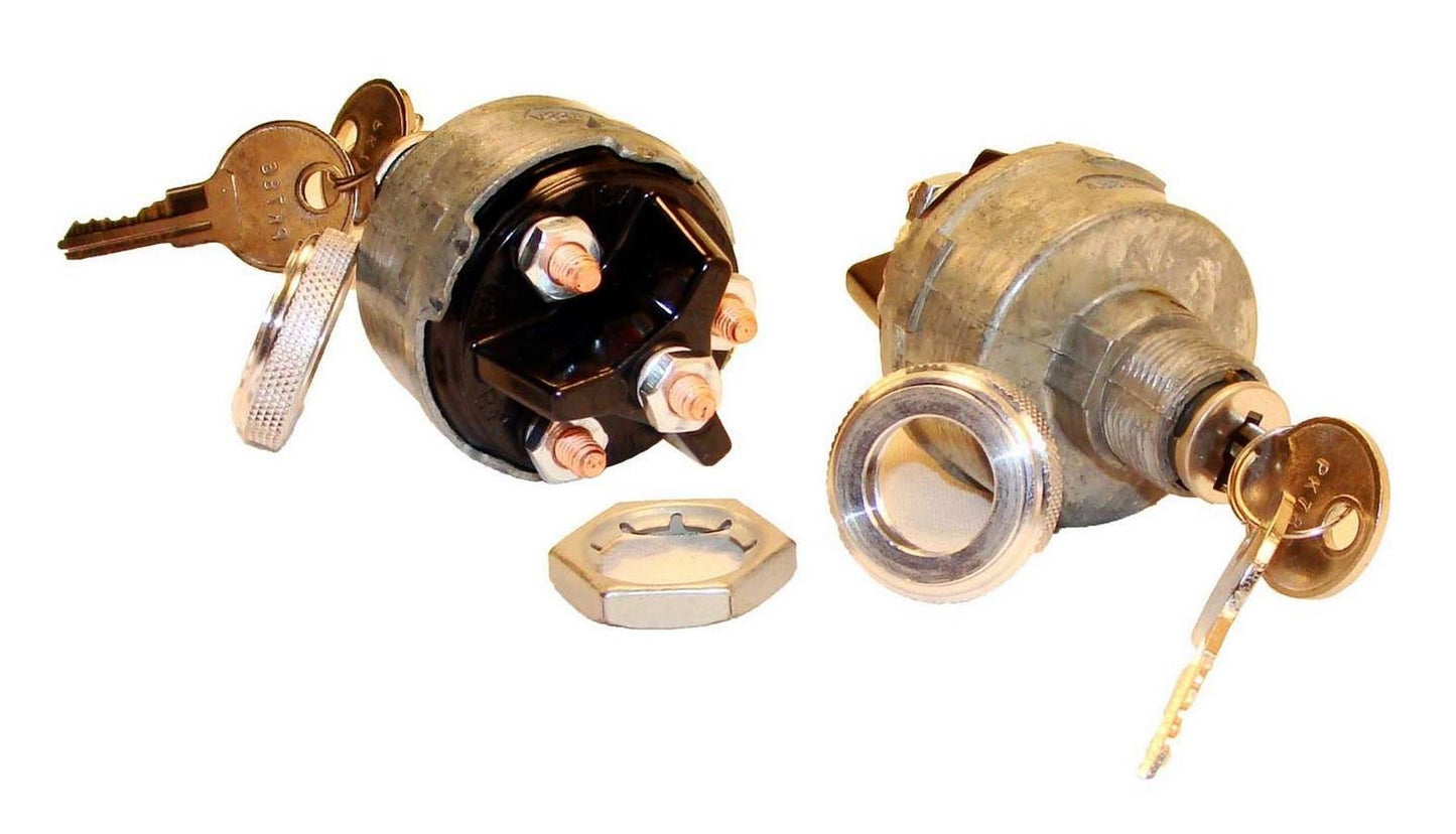 American Autowire 4 Position Ignition Switch w/Aluminum Knob AAW500006