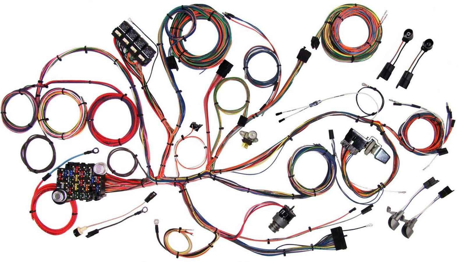 American Autowire 64-66 Mustang Wiring Harness System AAW510125