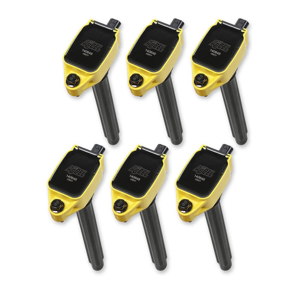 Accel Ignition Coils Six Pack 11-16 Dodge 3.6L ACL140648-6
