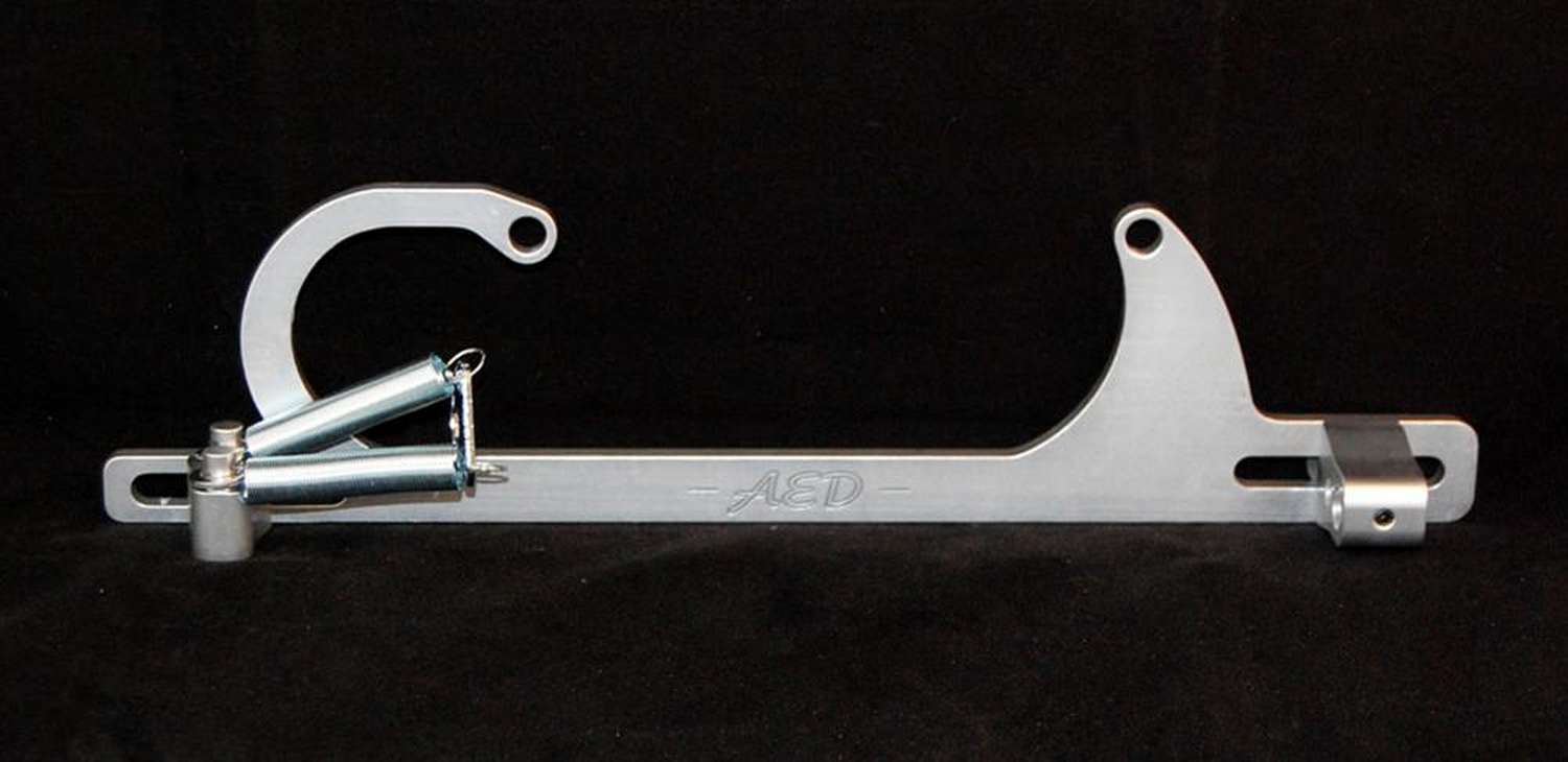 Advanced Engine Design Morse Throttle Cable & Spring Bracket - 4150/60 AED6602C