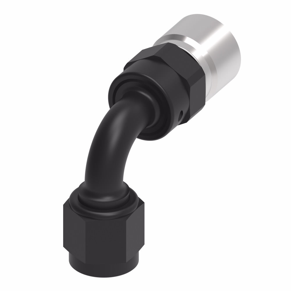 Aeroquip 6an StreetLite Crimp Fitting 90-Degree AERFCL4232