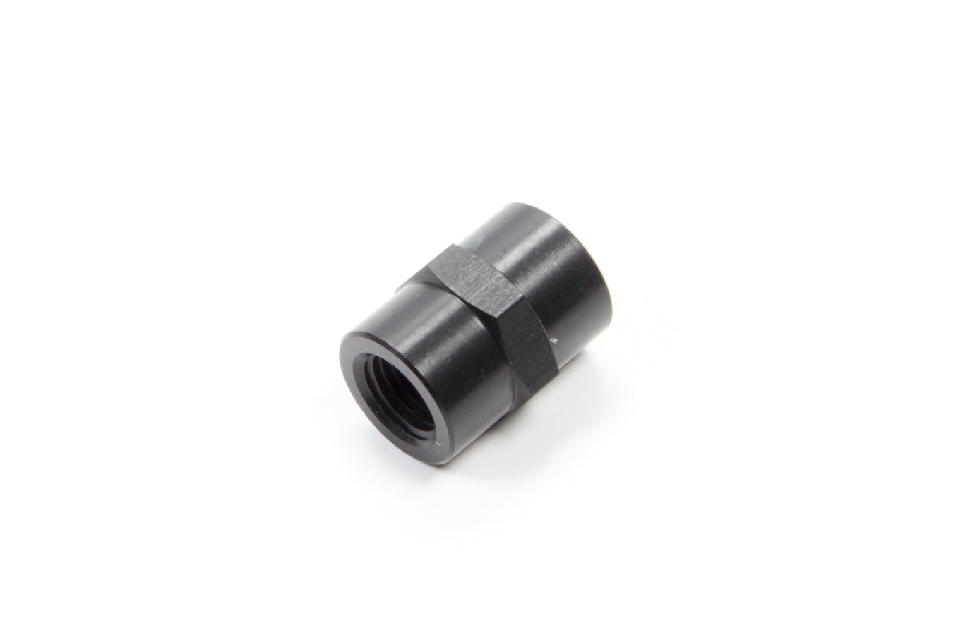 Aeroquip 1/4in Alum Pipe Coupler Black AERFCM5130