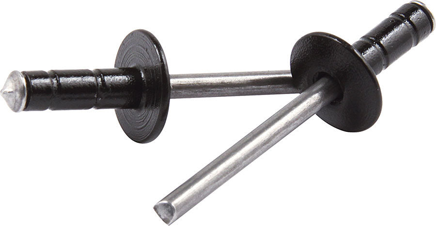 Allstar Performance Med Hd Rivet Black 250pk Multi Grip Alum Mandrel ALL18075