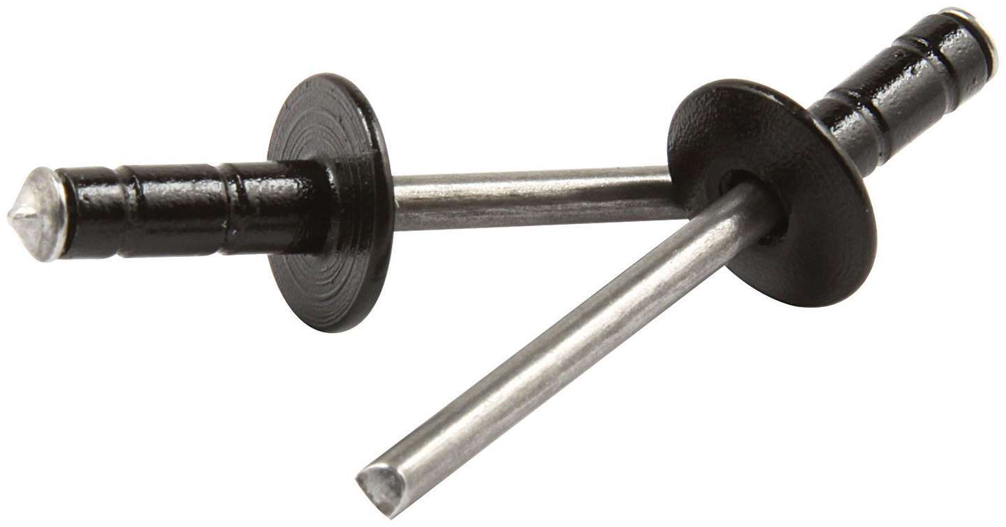 Allstar Performance Med Hd Rivet Black 250pk Multi Grip ALL18091