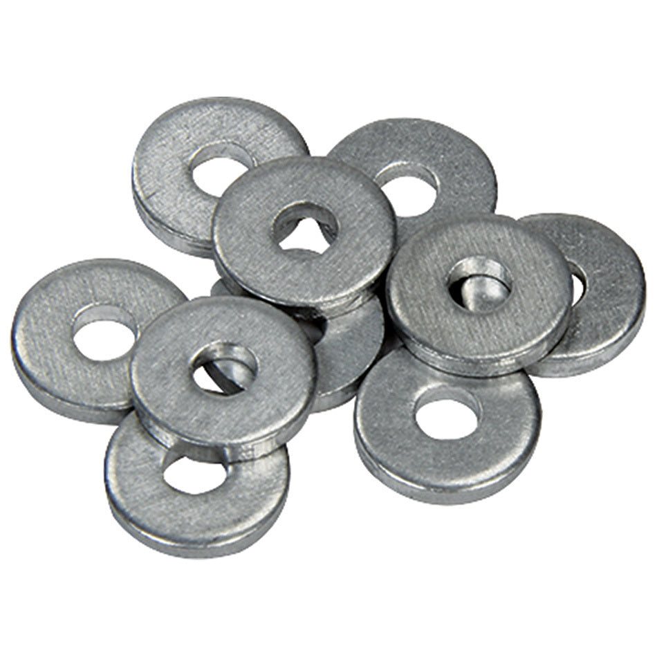 Allstar Performance 1/8in Back Up Washers 500Pk Aluminum ALL18200