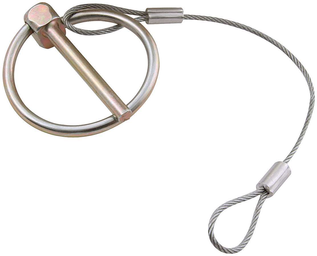 Allstar Performance Flip-Over Clip 3/16in w/ 6in Lanyard ALL18460