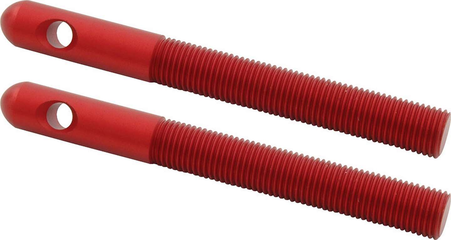 Allstar Performance Repl Aluminum Pins 3/8in Red 2pk ALL18488