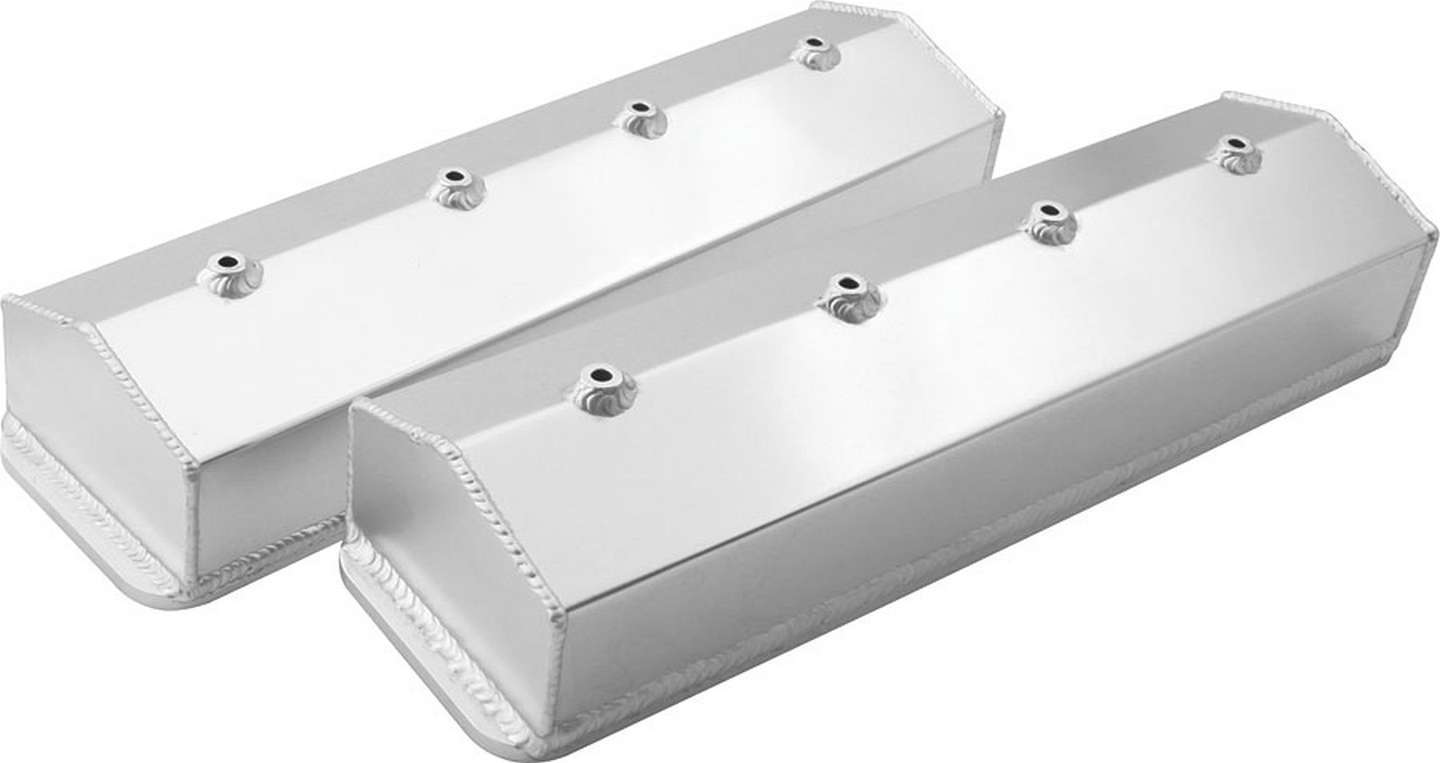 Allstar Performance Valve Covers SBC Fab Alum Centerbolt ALL26172