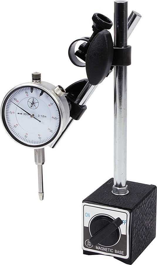 Allstar Performance Dial Gauge W/ Mag Base ALL96414