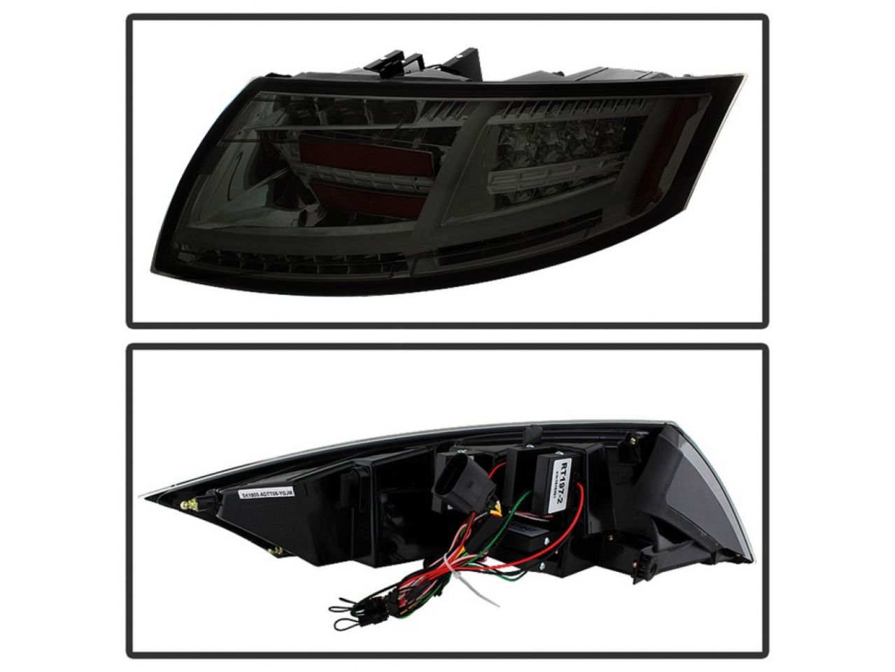 Spyder Audi TT 08-14 LED Tail Lights - Smoke