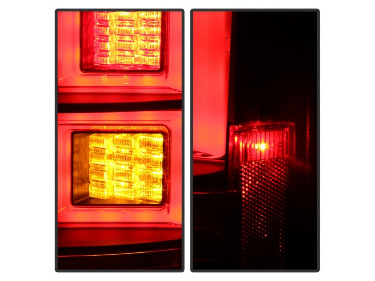 Spyder Land Rover Discovery 3 LR3 05-09 Light Bar LED Tail Lights - Black