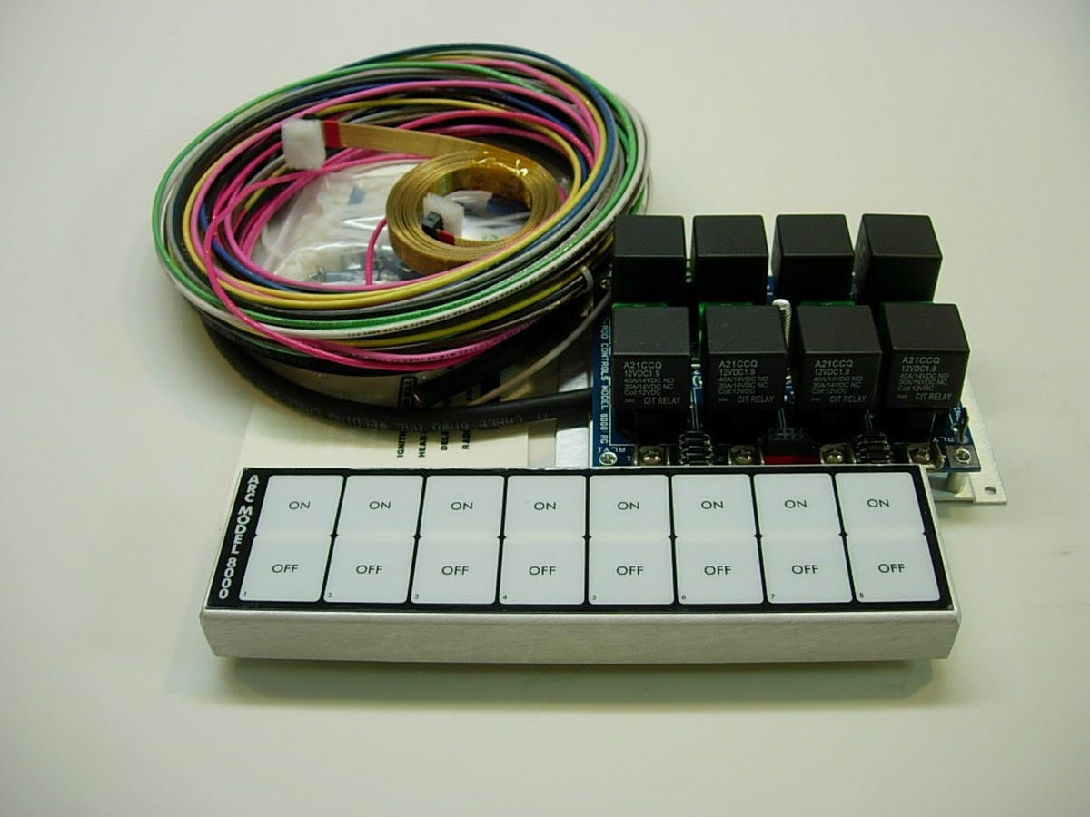 Auto Rod Controls In-Dash Control Module ARC8000D
