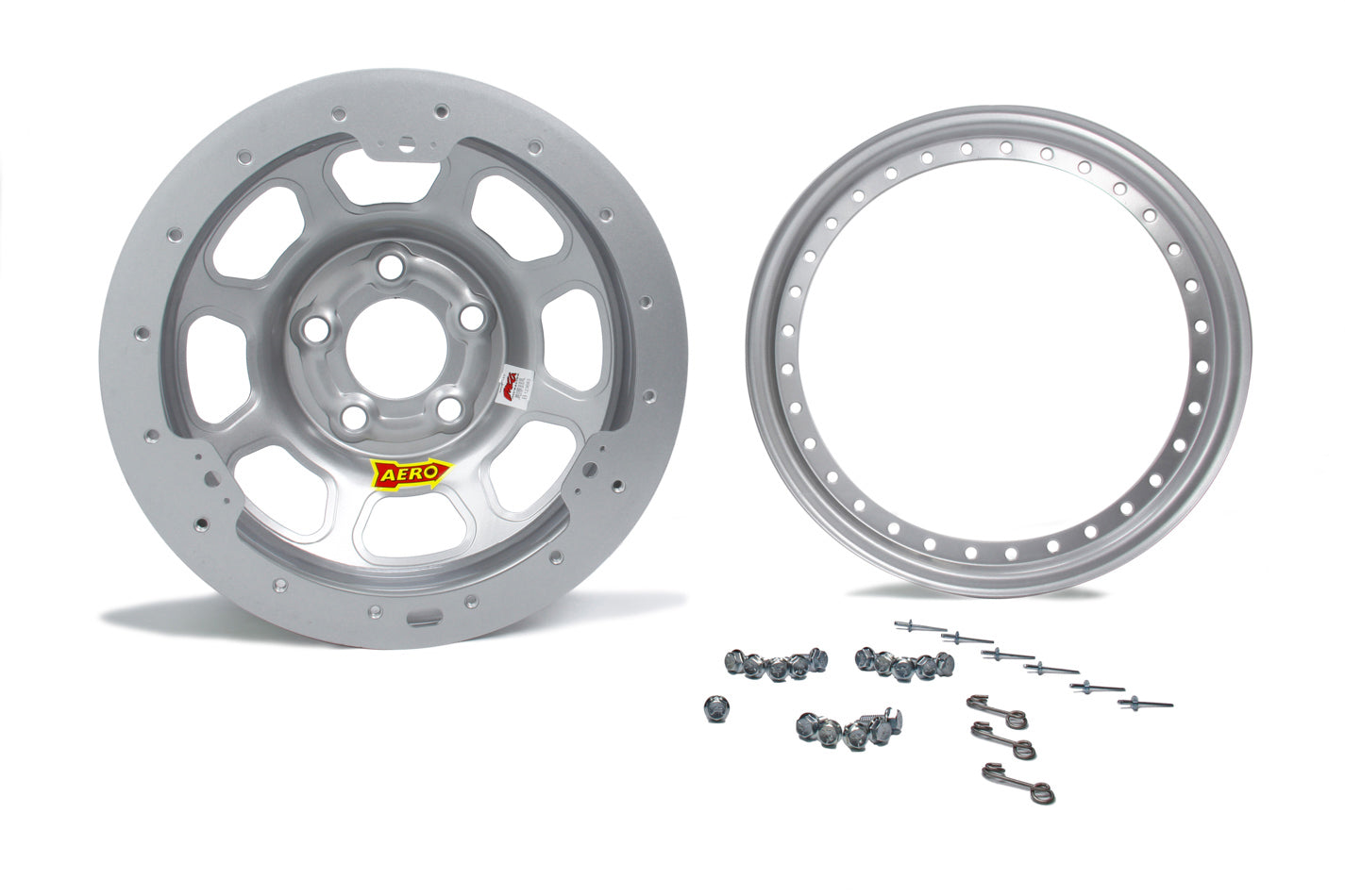 Aero Race Wheels 15x8 3in 5.00 Silver ARW53-085030S