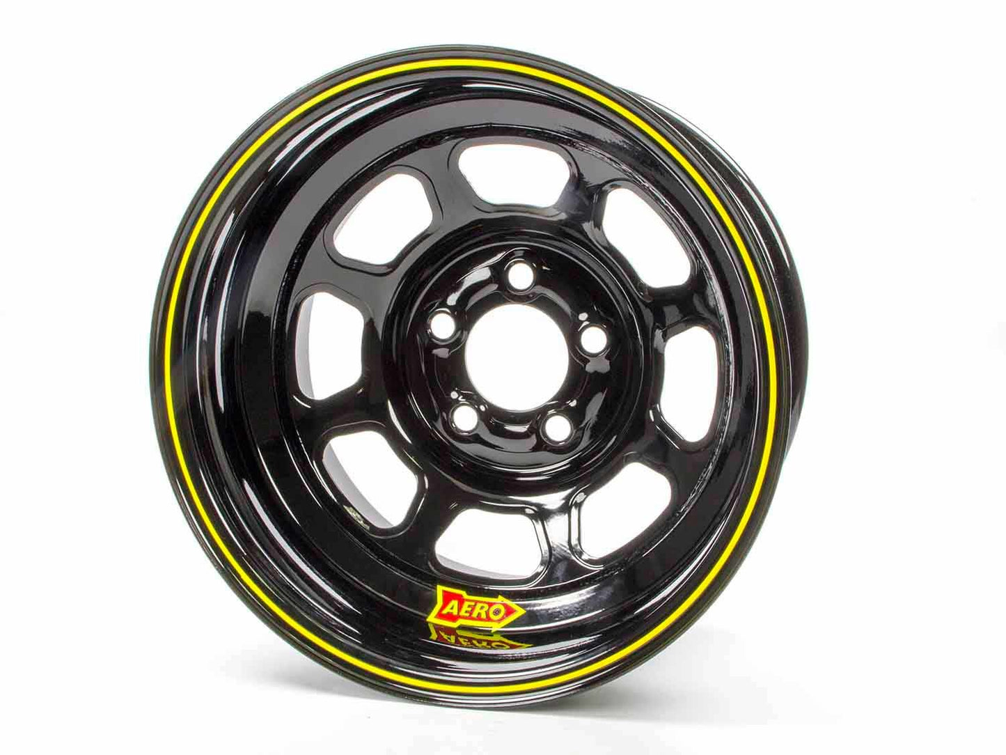 Aero Race Wheels 15x8 2in 5.00 Black Spun Extreme Bead ARW56-185020