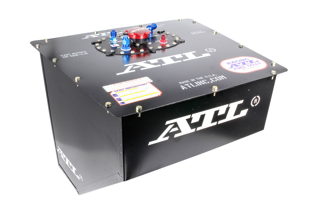 ATL Fuel Cells Fuel Cell 28 gal. Wedge Black Widow ATLSP128-LM