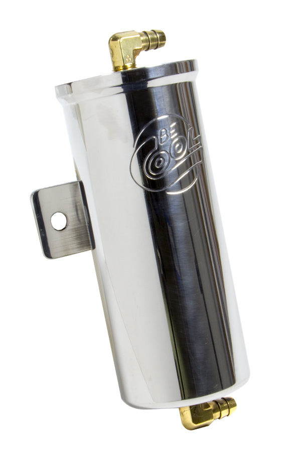 Be Cool Billet Alum. Recovery Tank Vented Polished BEC71003