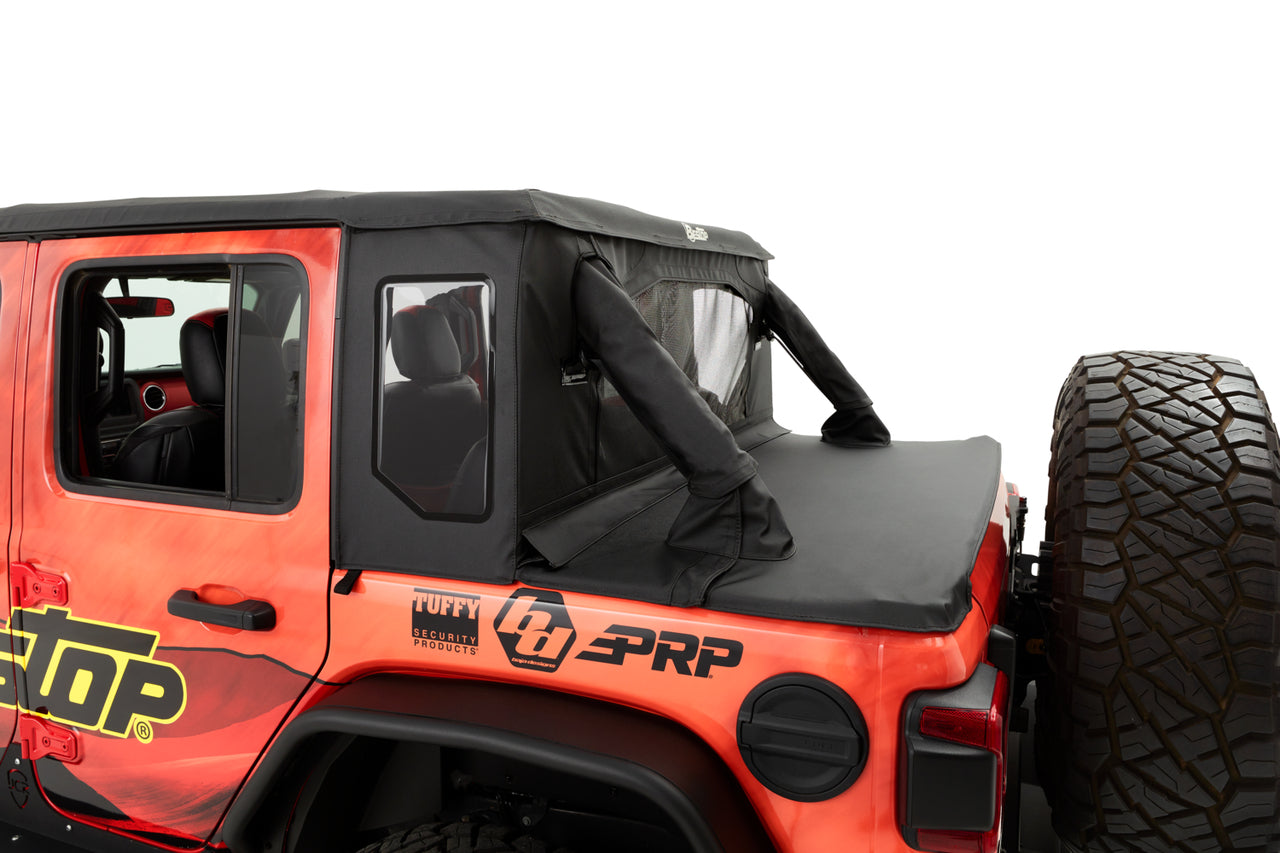 Bestop 07-18 Wrangler JK 4Dr Halftop Soft Top BES53901-17
