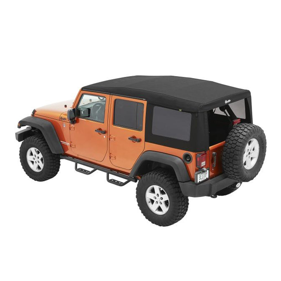 Bestop Supertop Ultra Black Twi ll 07-18 Jeep JK 4 Door BES54724-17