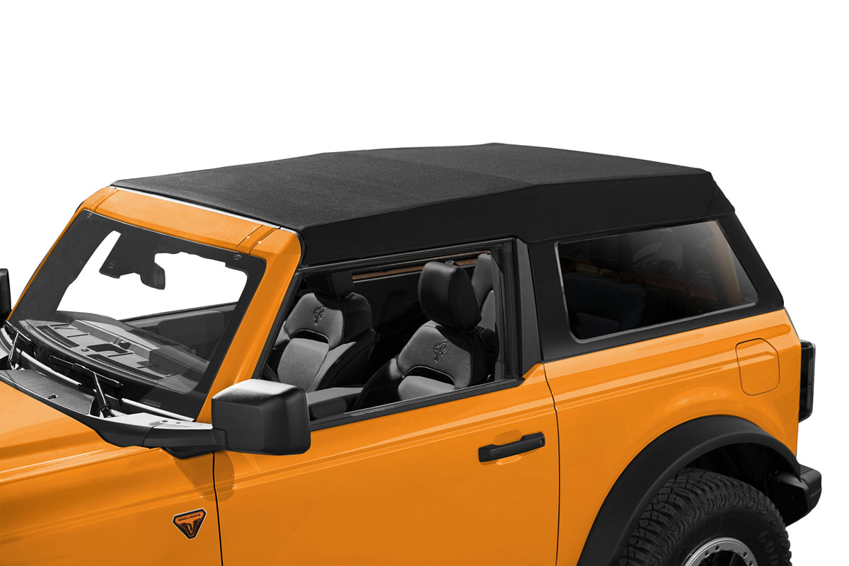 Bestop Trektop Slantback 21- Bronco Black Twill BES56872-17