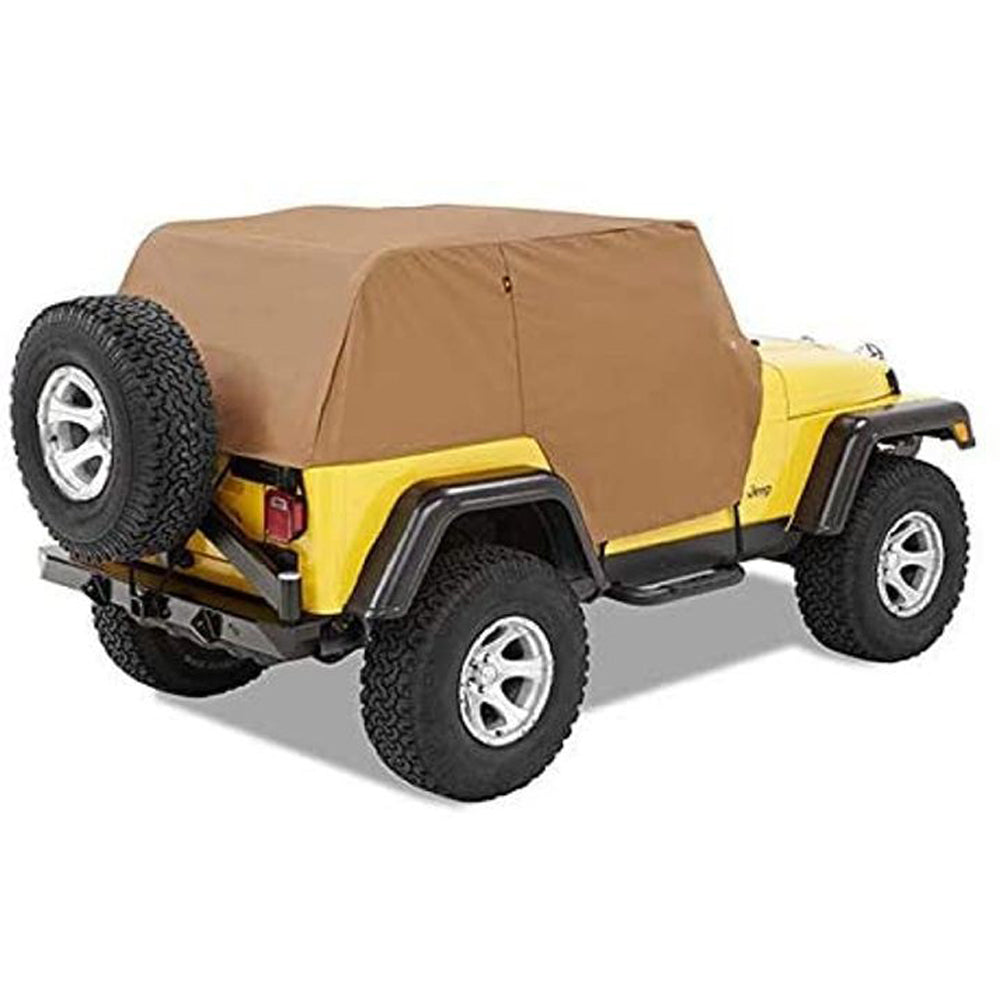 Bestop 07-18 Jeep Wrangler 2 Dr Trail Cover Black BES81044-01