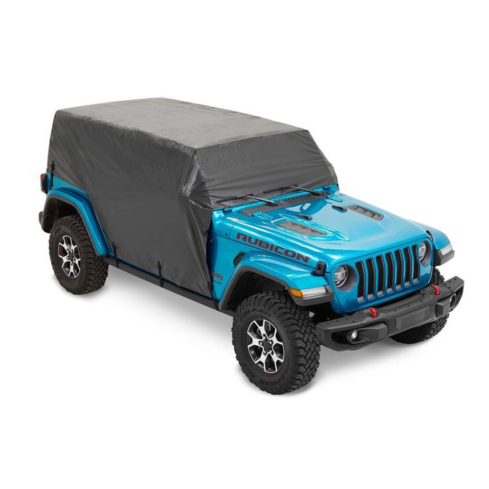 Bestop 07-18 Jeep Wrangler 4 Dr Trail Cover Black BES81045-01