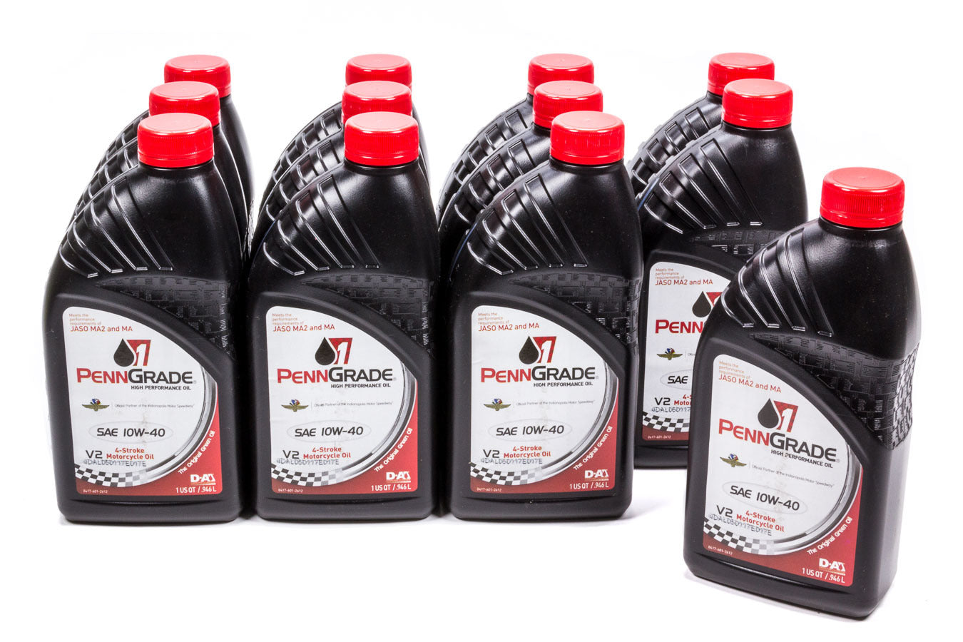 PennGrade 10w40 Motorcycle Oil Cs/12-Qt BPO71566-12