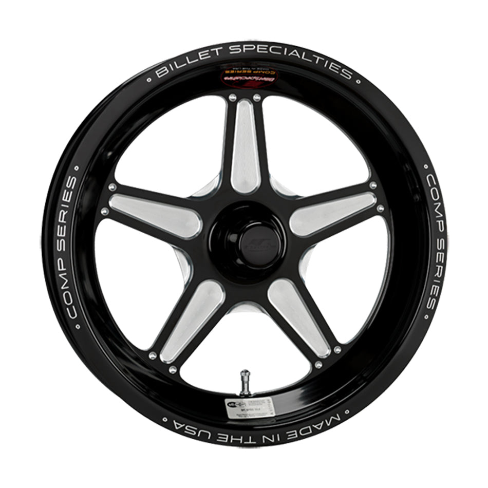 Billet Specialties Wheel/15 X 3.5 1-PC. SPN DL STRNG ULTRA/Black Ano BSPCSFB3535ST17