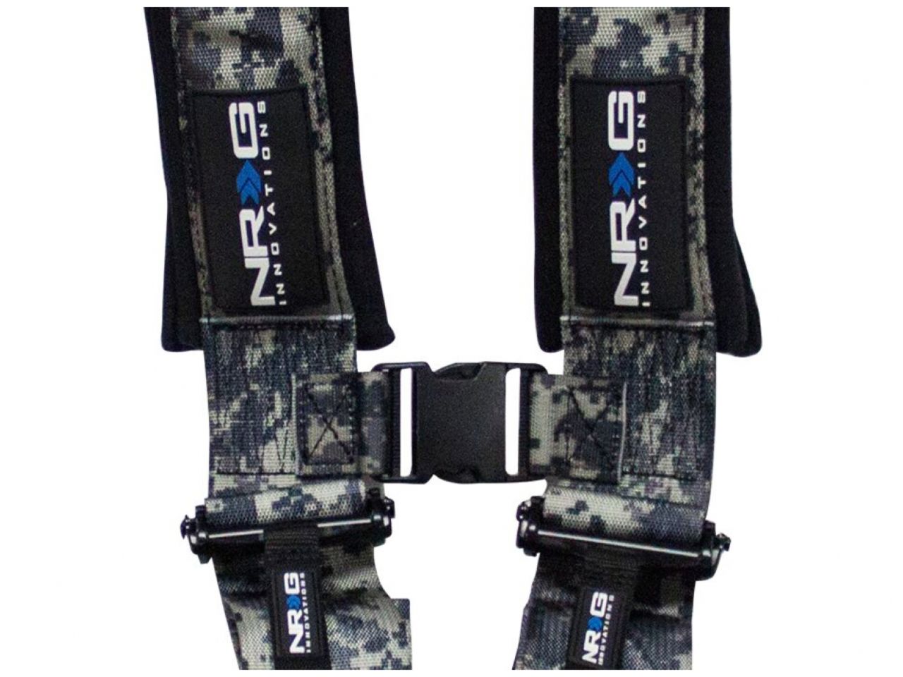 NRG SFI 16.1 5pt 3 inch Seat Belt Harness / Latch Link - Digital Camo