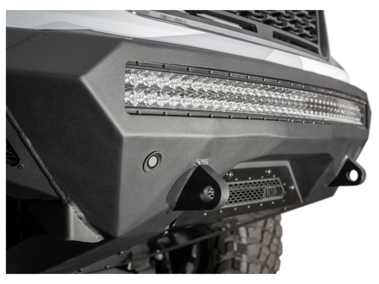 Addictive Desert Designs 2019 Ford Ranger Stealth Fighter Front Bumper W/ Sensors Cutouts