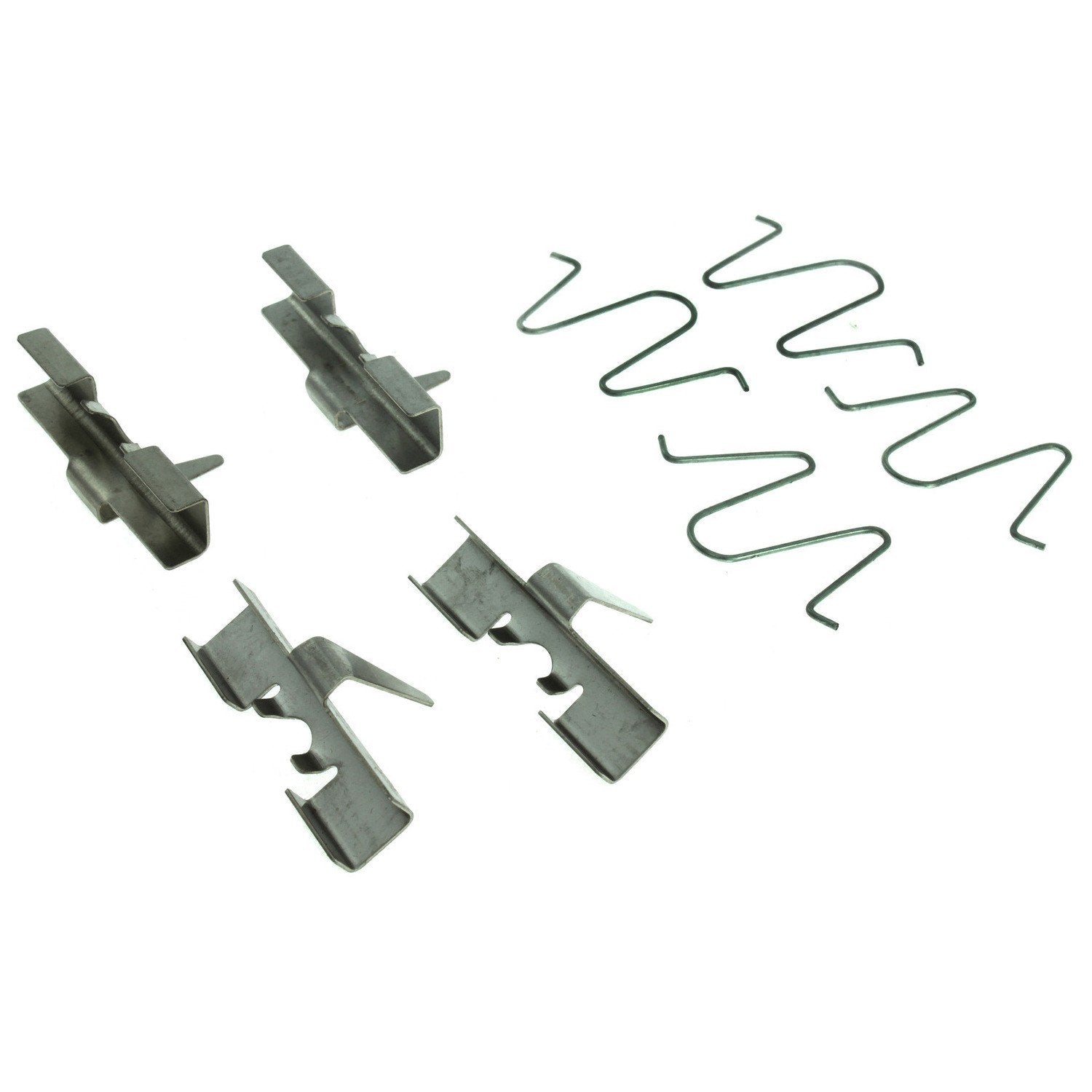 Posi Quiet Ceramic Brake Pads with Hardware top view frsport 105.04580