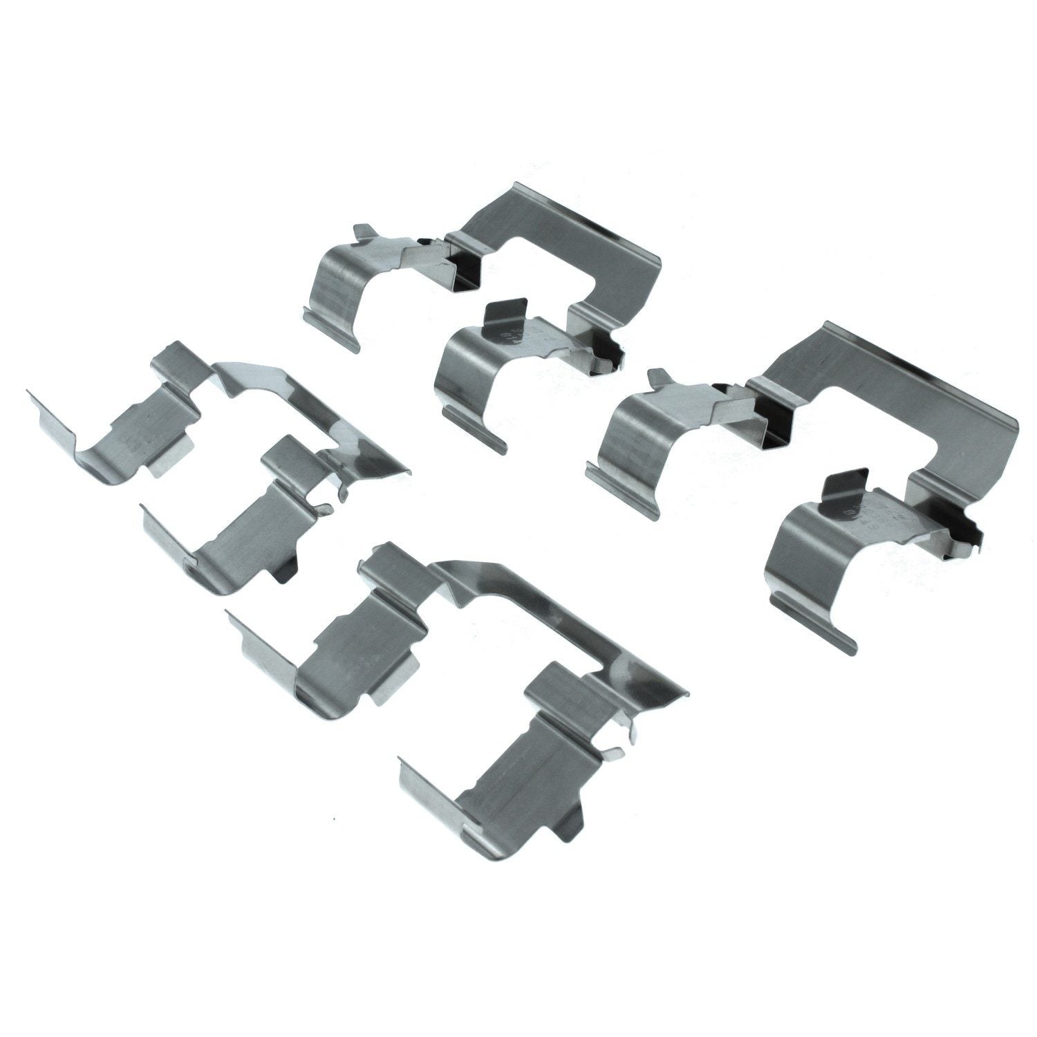 Posi Quiet Ceramic Brake Pads with Hardware top view frsport 105.05630