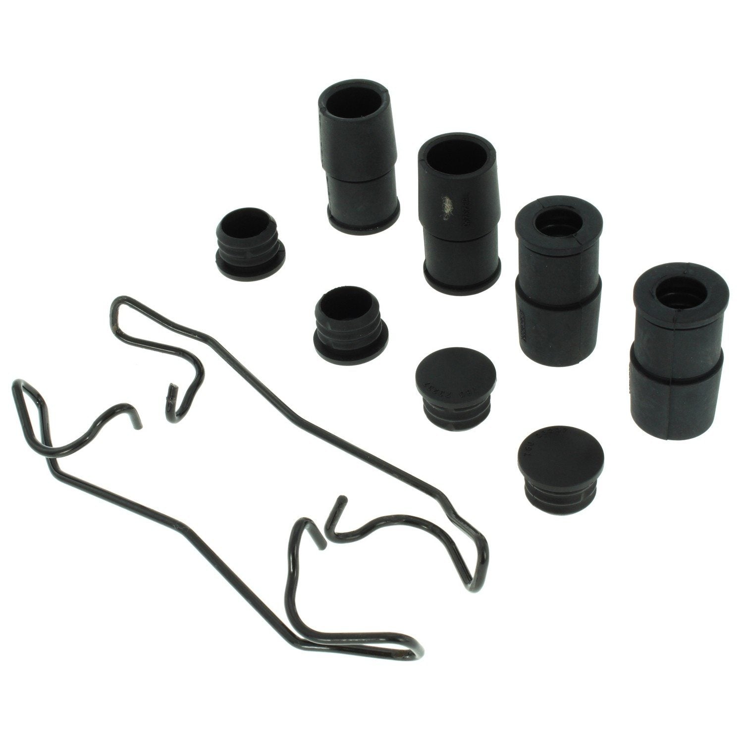 Posi Quiet Ceramic Brake Pads with Hardware top view frsport 105.07910