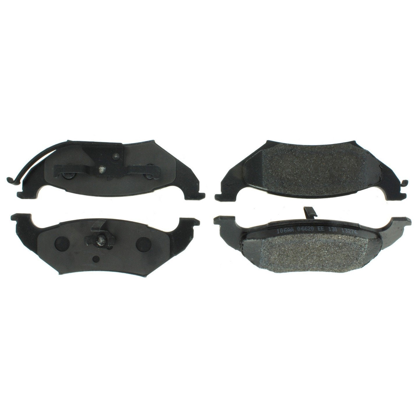 Stoptech PosiQuiet 91-95 Lincoln Town Car Extended Wear Semi-Metallic Rear Brake Pads 106.06620