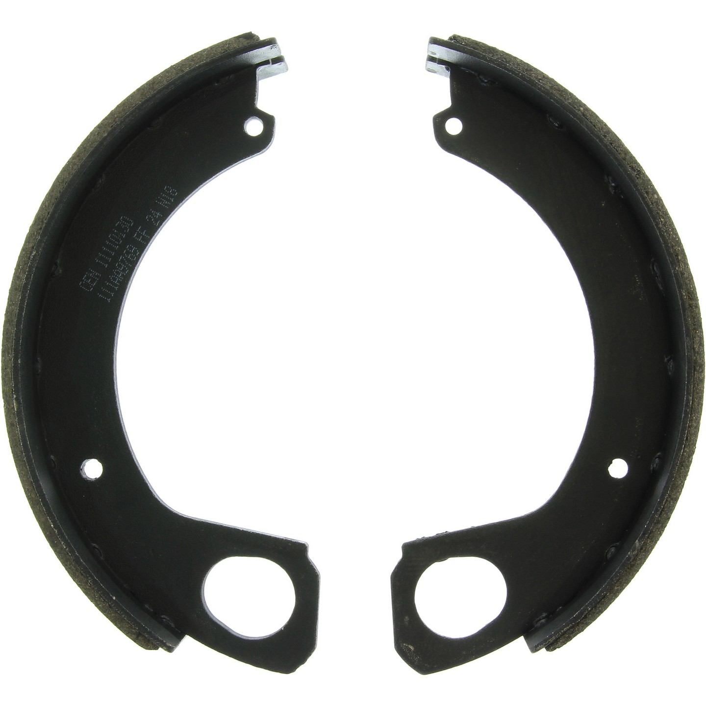Centric Parts Premium Parking Brake Shoes top view frsport 111.10130