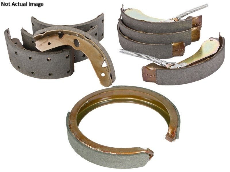 centric parts premium parking brake shoes frsport 111.10140