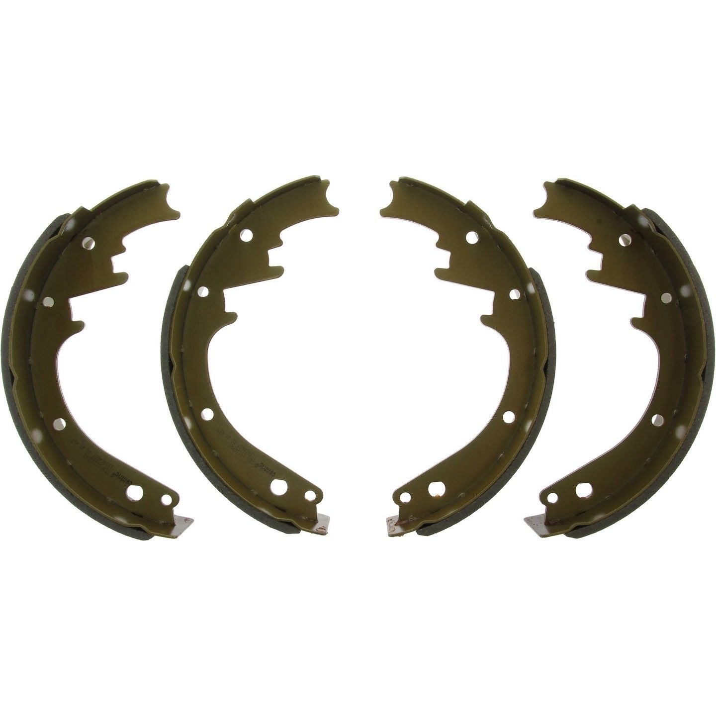 StopTech Premium Brake Shoes top view frsport 111.10360
