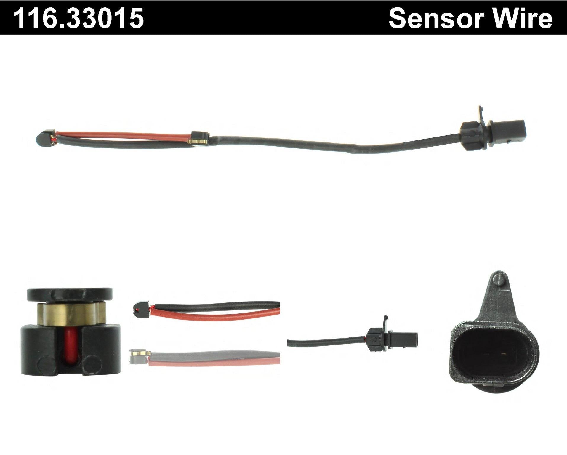 centric parts brake pad sensor wire frsport 116.33015