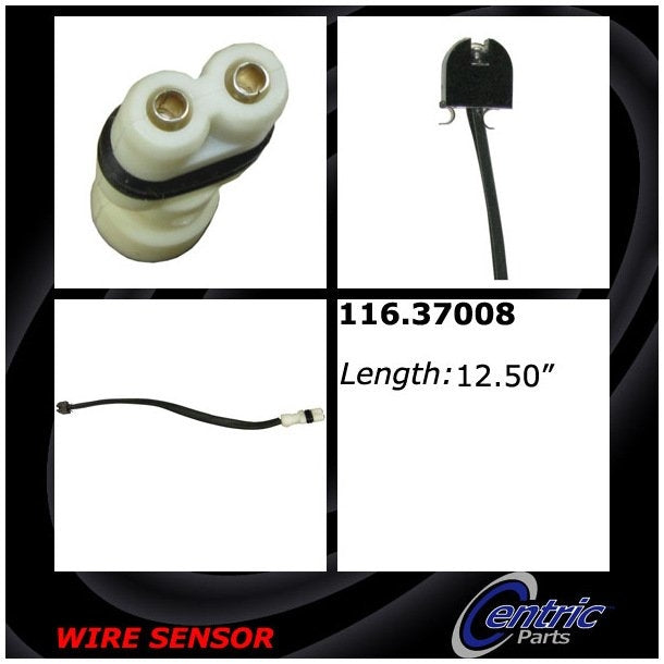 centric parts brake pad sensor wire frsport 116.37008