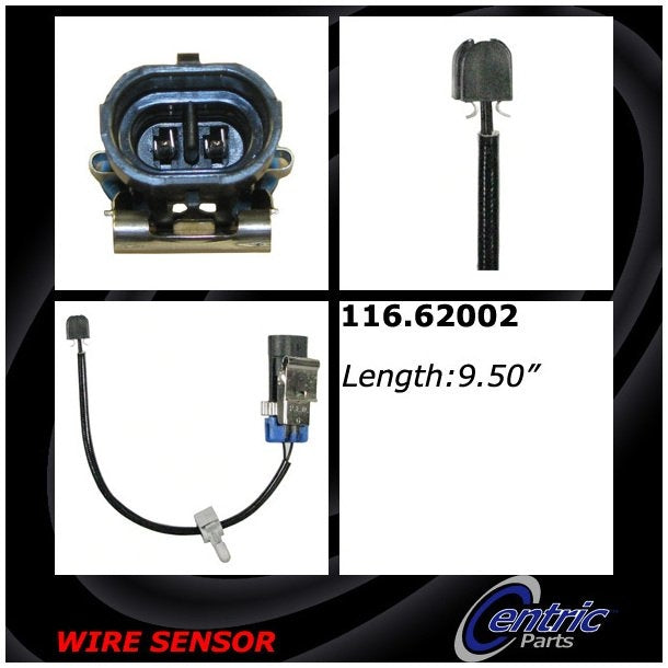 centric parts brake pad sensor wire frsport 116.62002