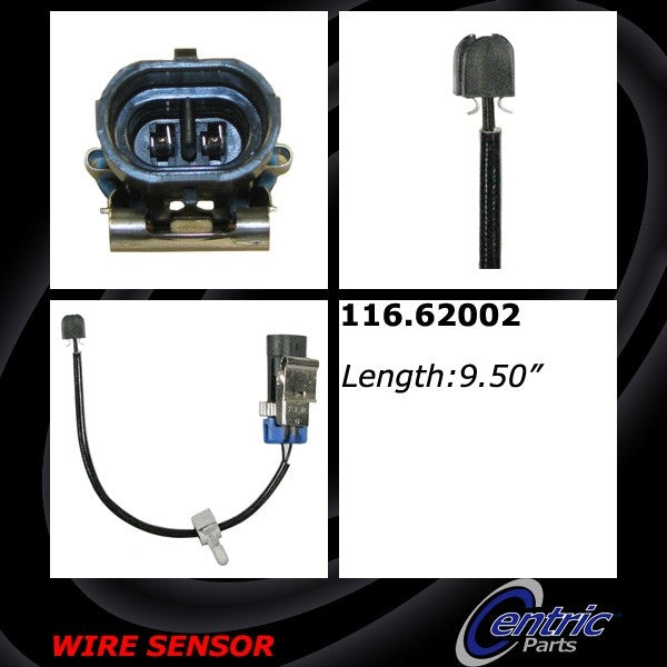 StopTech Brake Pad Sensor Wires top view frsport 116.62002