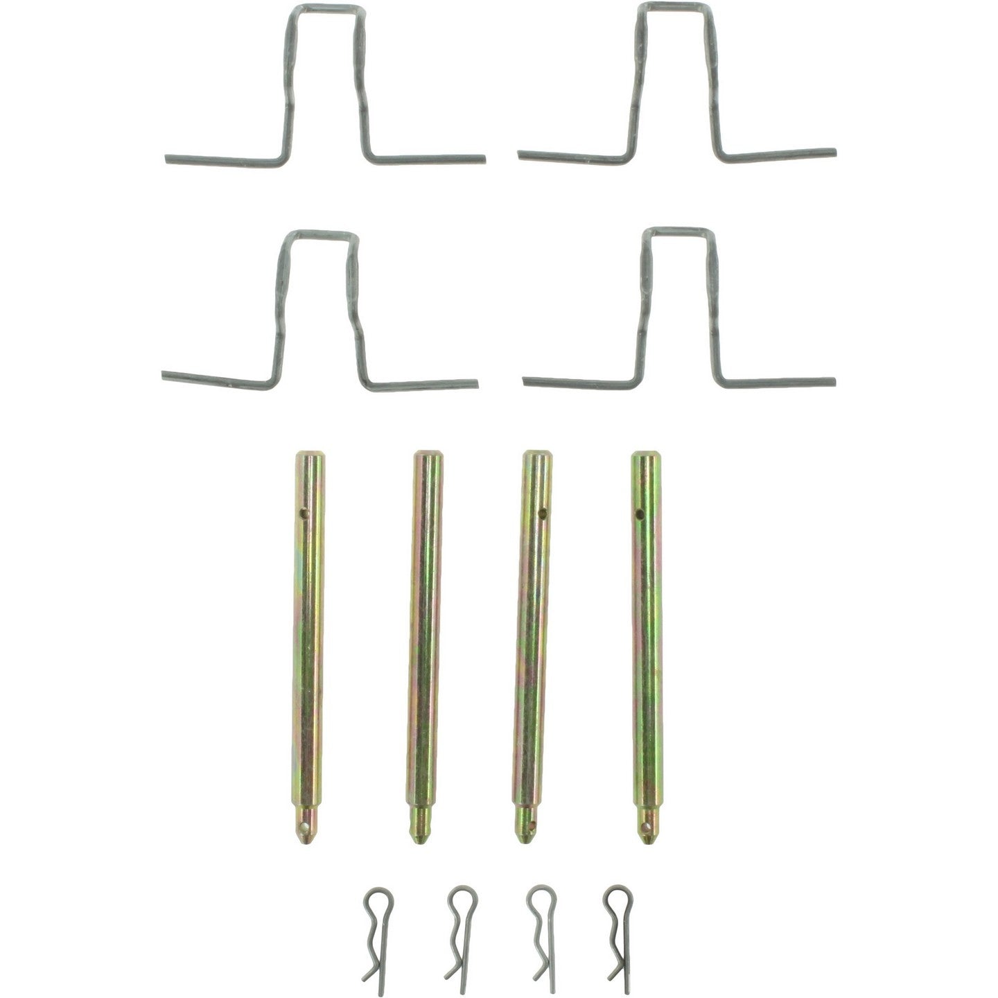 Centric Parts Disc Brake Hardware Kit top view frsport 117.35007